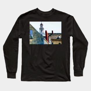 High Resolution Edward Hopper Universalist Church 1926 Long Sleeve T-Shirt